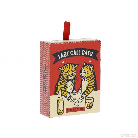 Last Call Cats Playing Cards - Arna Miller [KSIĄŻKA]
