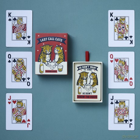 Last Call Cats Playing Cards - Arna Miller [KSIĄŻKA]