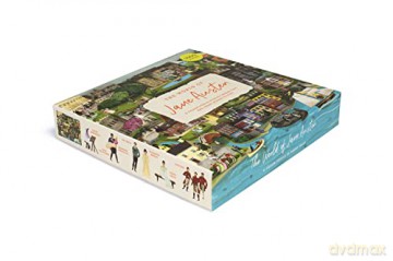 Laurence King 9781786279118 The World of Jane Austen Jigsaw Puzzle, 1000 - John Mullan [PUZZLE]