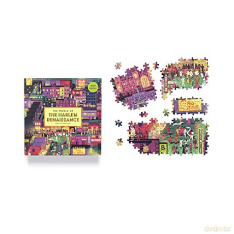 Laurence King 9781913947057 The World of the Harlem Renaissance Jigsaw Puzzle - Noa Denmon [PUZZLE]