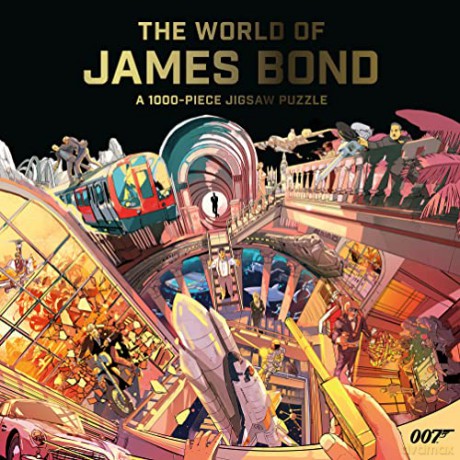 Laurence King Publishing 9781913947811 The World of James Bond Jigsaw Puzzle - Laurence King [PUZZLE]