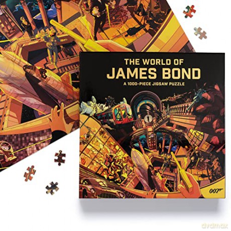 Laurence King Publishing 9781913947811 The World of James Bond Jigsaw Puzzle - Laurence King [PUZZLE]