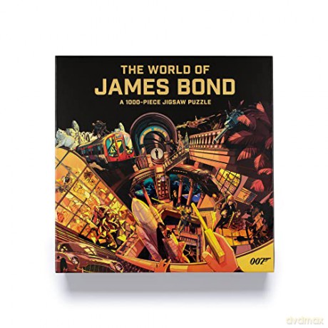 Laurence King Publishing 9781913947811 The World of James Bond Jigsaw Puzzle - Laurence King [PUZZLE]