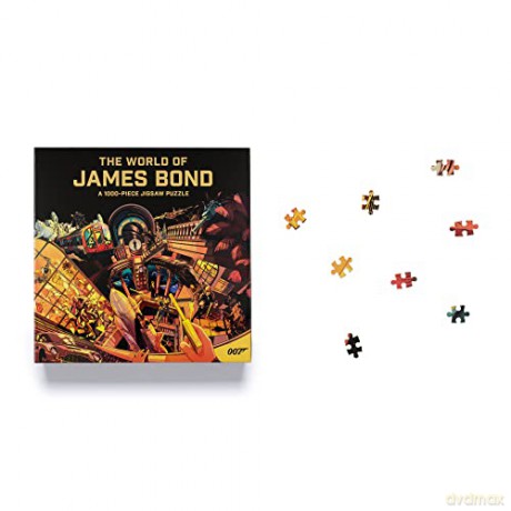 Laurence King Publishing 9781913947811 The World of James Bond Jigsaw Puzzle - Laurence King [PUZZLE]