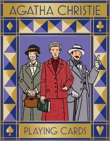 Laurence King Publishing Agatha Christie Playing Cards: A Gift for Fans of Agatha Christie - Agatha Christie Ltd [KARTY]
