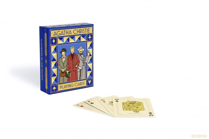 Laurence King Publishing Agatha Christie Playing Cards: A Gift for Fans of Agatha Christie - Agatha Christie Ltd [KARTY]