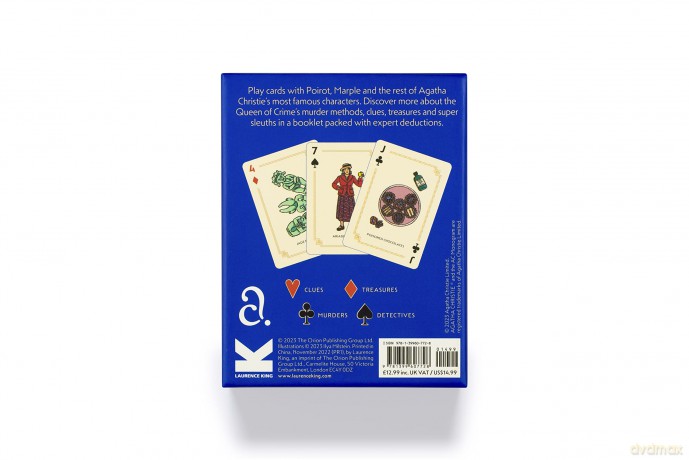 Laurence King Publishing Agatha Christie Playing Cards: A Gift for Fans of Agatha Christie - Agatha Christie Ltd [KARTY]