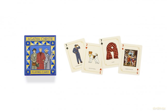 Laurence King Publishing Agatha Christie Playing Cards: A Gift for Fans of Agatha Christie - Agatha Christie Ltd [KARTY]
