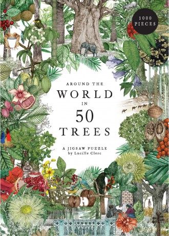 Laurence King Publishing Around the World in 50 Trees Puzzle: 1000 Pieces - Jonathan Drori [PUZZLE]