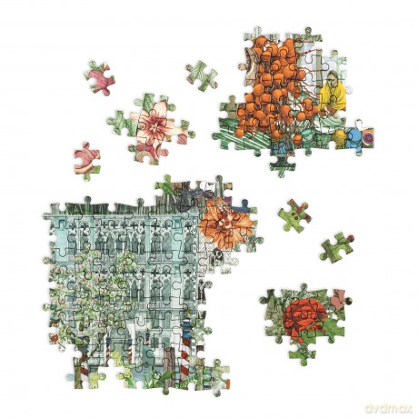 Laurence King Publishing Around the World in 50 Trees Puzzle: 1000 Pieces - Jonathan Drori [PUZZLE]