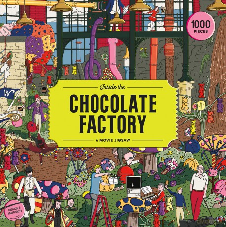 Laurence King Publishing Inside the Chocolate Factory Willy Wonka A Movie Jigsaw Puzzle, 1000 - Little White Lies [PUZZLE]