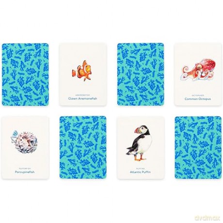 Laurence King Publishing Orion 9781399605762 Fish ocean Cards, Multi - Mike Unwin [KSIĄŻKA]