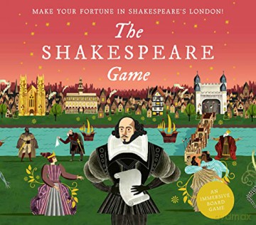 Laurence King Publishing The Shakespeare Game: Make Your Fortune in Shakespeare's London: an Immersive Board Game - Adam Simpson [KSIĄŻKA]
