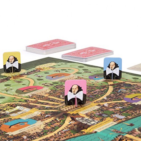 Laurence King Publishing The Shakespeare Game: Make Your Fortune in Shakespeare's London: an Immersive Board Game - Adam Simpson [KSIĄŻKA]