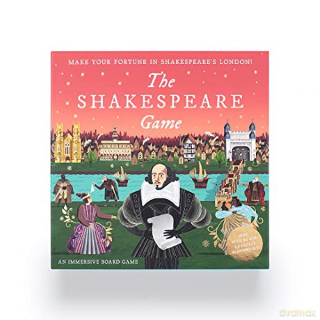Laurence King Publishing The Shakespeare Game: Make Your Fortune in Shakespeare's London: an Immersive Board Game - Adam Simpson [KSIĄŻKA]