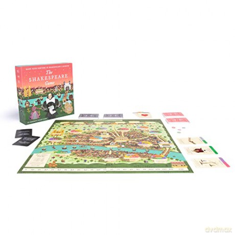 Laurence King Publishing The Shakespeare Game: Make Your Fortune in Shakespeare's London: an Immersive Board Game - Adam Simpson [KSIĄŻKA]