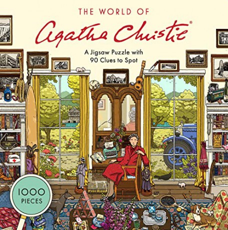 Laurence King The World of Agatha Christie:1000-piece Jigsaw Puzzle with 90 Clues to Spot, Puzzle for fans of Agatha Christie - Agatha Christie Ltd [KSIĄŻKA]