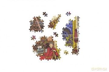 Laurence King The World of Agatha Christie:1000-piece Jigsaw Puzzle with 90 Clues to Spot, Puzzle for fans of Agatha Christie - Agatha Christie Ltd [KSIĄŻKA]