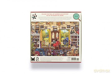 Laurence King The World of Agatha Christie:1000-piece Jigsaw Puzzle with 90 Clues to Spot, Puzzle for fans of Agatha Christie - Agatha Christie Ltd [KSIĄŻKA]