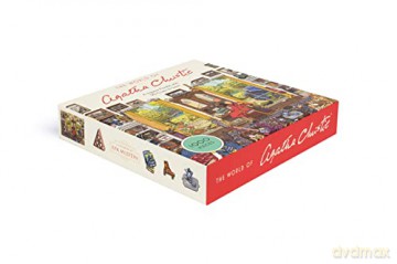Laurence King The World of Agatha Christie:1000-piece Jigsaw Puzzle with 90 Clues to Spot, Puzzle for fans of Agatha Christie - Agatha Christie Ltd [KSIĄŻKA]