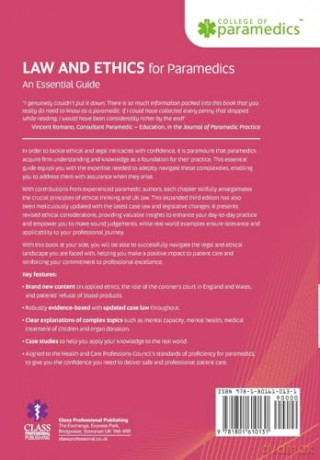 Law and Ethics for Paramedics: An Essential Guide - Georgette Eaton [KSIĄŻKA]