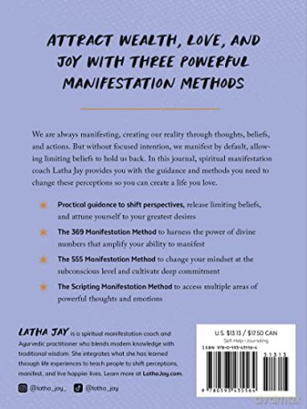 Law of Attraction Manifestation Journal: A Guided Journal for Manifesting Your Deepest Desires - Latha Jay [KSIĄŻKA]