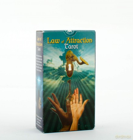 Law of Attraction Tarot: New Edition, 78 Full Colour Tarot Cards and Instruction Booklet - Marina Roveda [KSIĄŻKA]
