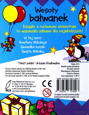 Wesoły Bałwanek TW - Urszula Kozłowska [KSIĄŻKA]