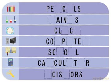 Learn Easy Words with Magnetic Letters [KSIĄŻKA]