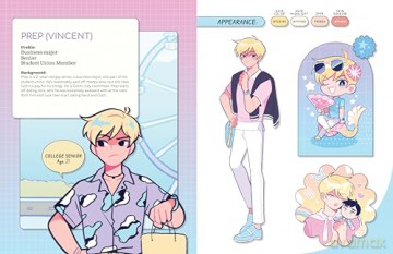 Learn to Draw Boyfriends.: Learn to draw your favorite characters from the popular webcomic series with behind-the-scenes and insider tips exclusively revealed inside! (WEBTOON) - refrainbow [KOMIKS]