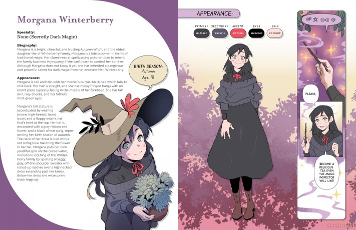 Learn to Draw Morgana and Oz: Learn to draw your favorite characters from the popular webcomic series with behind-the-scenes and insider tips exclusively revealed inside! (WEBTOON) - Miyuli [KSIĄŻKA]