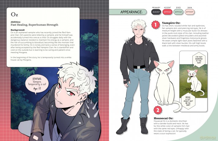 Learn to Draw Morgana and Oz: Learn to draw your favorite characters from the popular webcomic series with behind-the-scenes and insider tips exclusively revealed inside! (WEBTOON) - Miyuli [KSIĄŻKA]