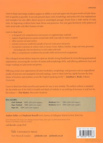Learn to Read Latin, Second Edition (Workbook) - Andrew Keller [KSIĄŻKA]