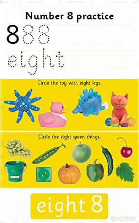 Learn To Write Your Numbers (Activity Flash Cards) - Priddy Books [KSIĄŻKA]