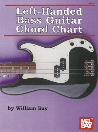 Left-Handed Bass Guitar Chord Chart - William Bay [KSIĄŻKA]