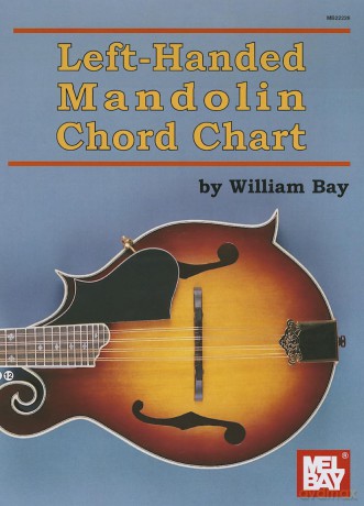 Left-Handed Mandolin Chord Chart - William Bay [KSIĄŻKA]
