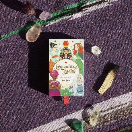 Legendary Ladies Goddess Deck: 58 Goddesses to Empower and Inspire You - Ann Shen [KSIĄŻKA]