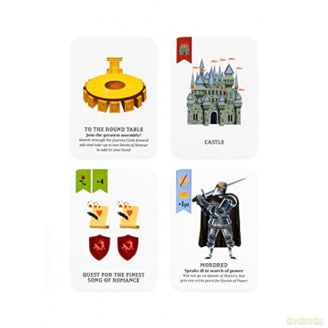 Legends of King Arthur: A Quest Card Game - Tony Johns [KSIĄŻKA]