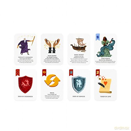 Legends of King Arthur: A Quest Card Game - Tony Johns [KSIĄŻKA]