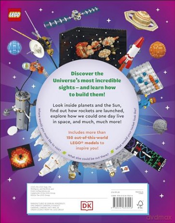 LEGO Amazing Space: Fantastic Building Ideas and Facts About Our Amazing Universe (DK Bilingual Visual Dictionary) - Arwen Hubbard [KSIĄŻKA]