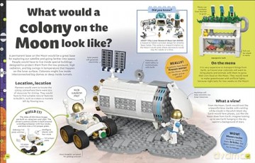 LEGO Amazing Space: Fantastic Building Ideas and Facts About Our Amazing Universe (DK Bilingual Visual Dictionary) - Arwen Hubbard [KSIĄŻKA]