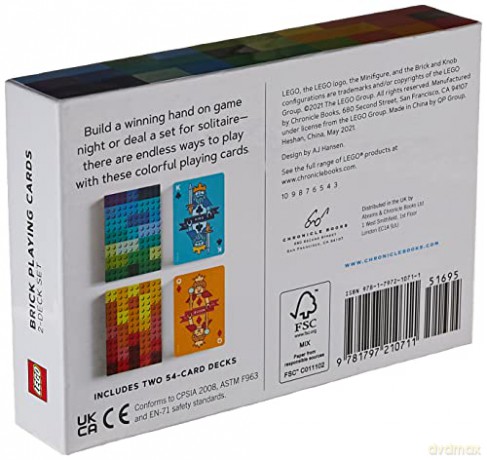 Lego Brick Playing Cards