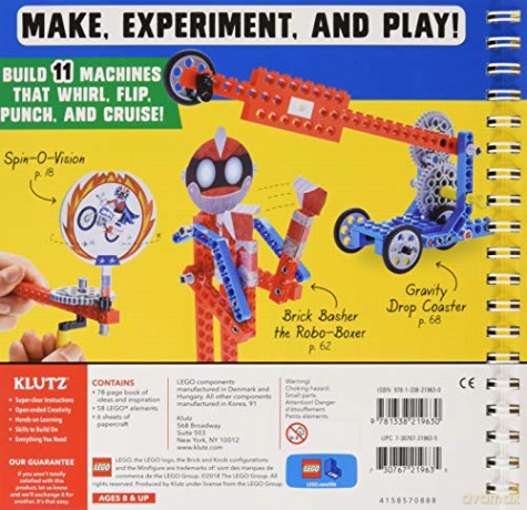 LEGO Gadgets (Klutz) Multi-color - Editors of Klutz [KSIĄŻKA]