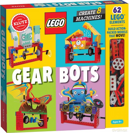 LEGO Gear Bots (Klutz): Create 8 Machines [FIGURKA]