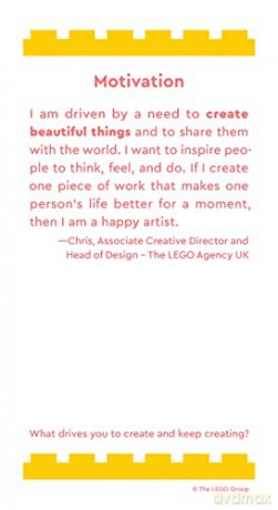 LEGO How We Create Inspiration Deck - Lego [KSIĄŻKA]