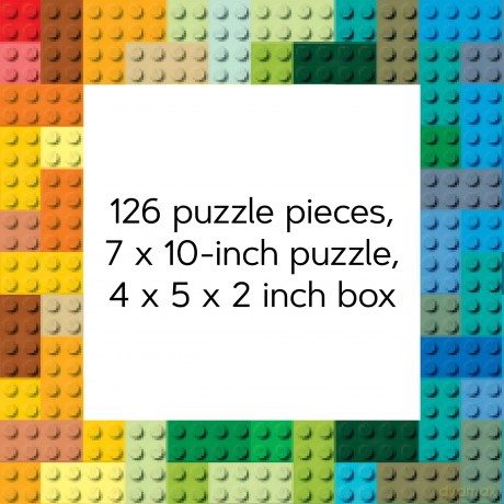 LEGO Mystery Minifigure Puzzles Blue Edition 12 Copy CDU - Books Chronicle [KSIĄŻKA]