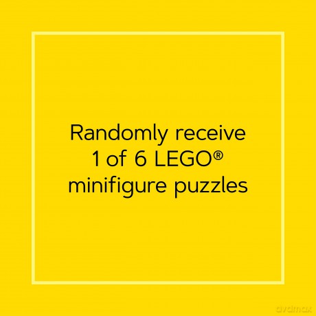 LEGO Mystery Minifigure Puzzles Blue Edition 12 Copy CDU - Books Chronicle [KSIĄŻKA]