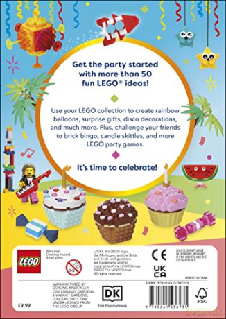 LEGO Party Ideas: With Exclusive LEGO Cake Mini Model (LEGO Ideas) - Hannah Et Al Dolan [KSIĄŻKA]