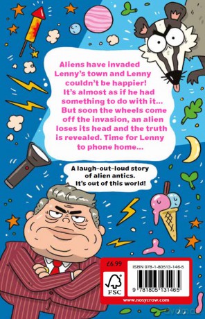 Lenny Lemmon and the Alien Invasion - Ben Davis [KSIĄŻKA]