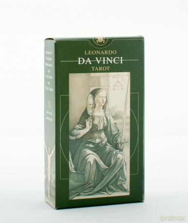 LEONARDO DA VINCI TAROT (cards) - Ghiuselev/Atanassov [KSIĄŻKA]